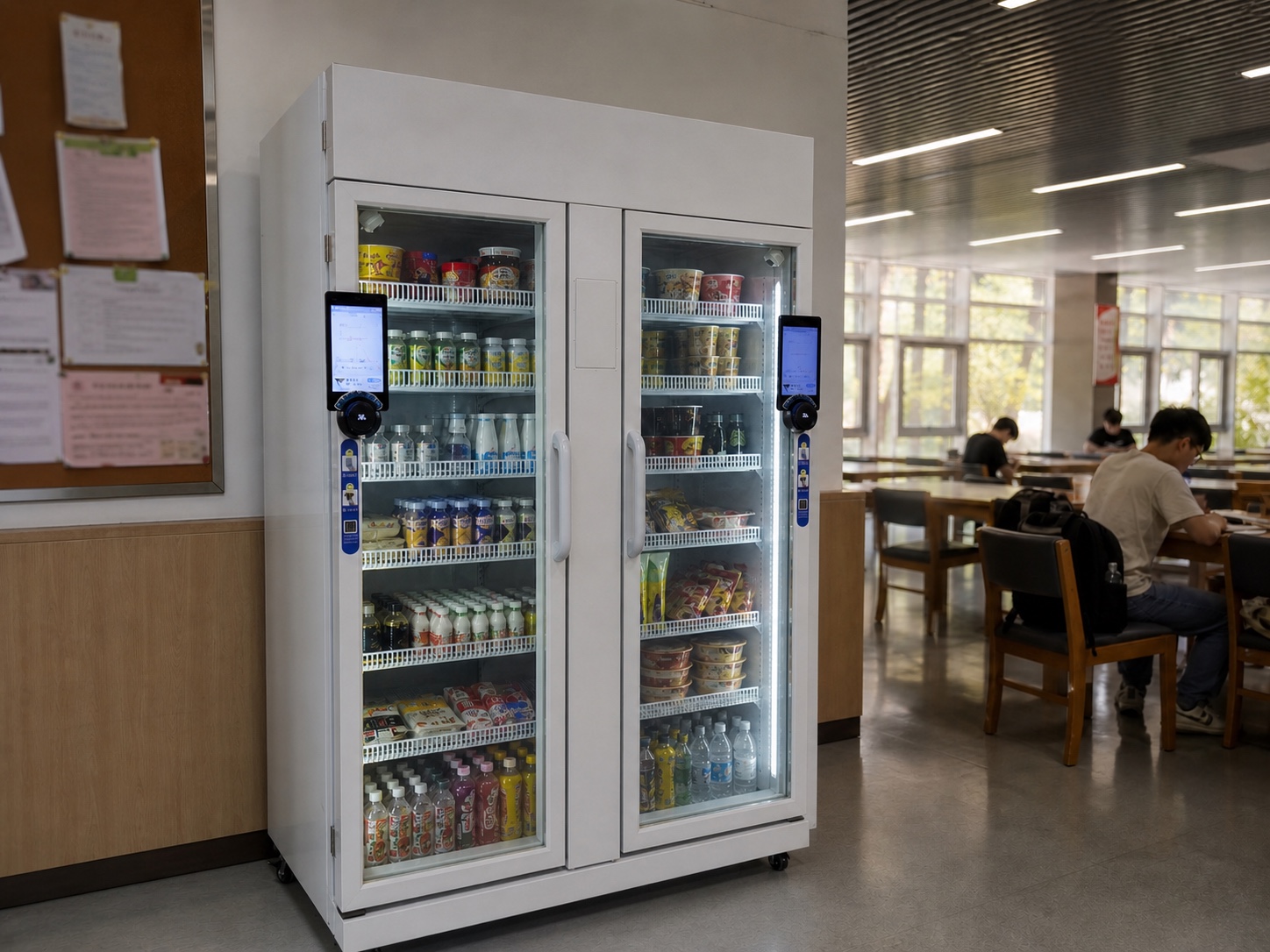 校园AI视觉零食柜应用场景
